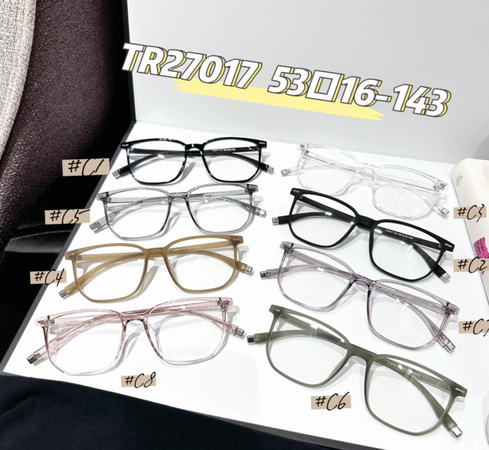 (065) FRAME OPTIK TR27017 Kualitas premium, kuat anti patah - Gambar 1