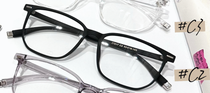 (065) FRAME OPTIK TR27017 Kualitas premium, kuat anti patah - Gambar 3