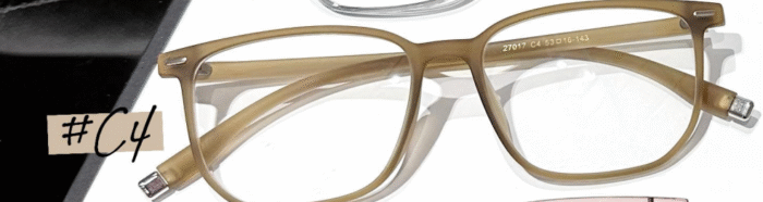 (065) FRAME OPTIK TR27017 Kualitas premium, kuat anti patah - Gambar 5