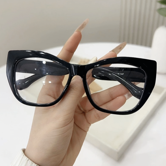 (FA160) Kacamata Anti Radiasi Blue Light Wanita Frame Butterfly Kacamata Fashion Wanita Gaya Korean Look - Gambar 2