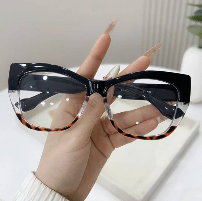 (FA160) Kacamata Anti Radiasi Blue Light Wanita Frame Butterfly Kacamata Fashion Wanita Gaya Korean Look - Gambar 3