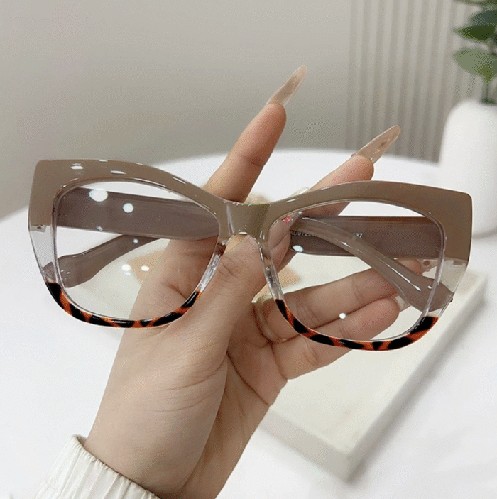 (FA160) Kacamata Anti Radiasi Blue Light Wanita Frame Butterfly Kacamata Fashion Wanita Gaya Korean Look - Gambar 4