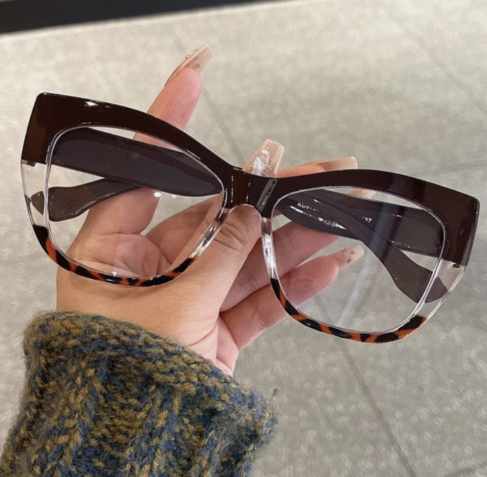 (FA160) Kacamata Anti Radiasi Blue Light Wanita Frame Butterfly Kacamata Fashion Wanita Gaya Korean Look - Gambar 6