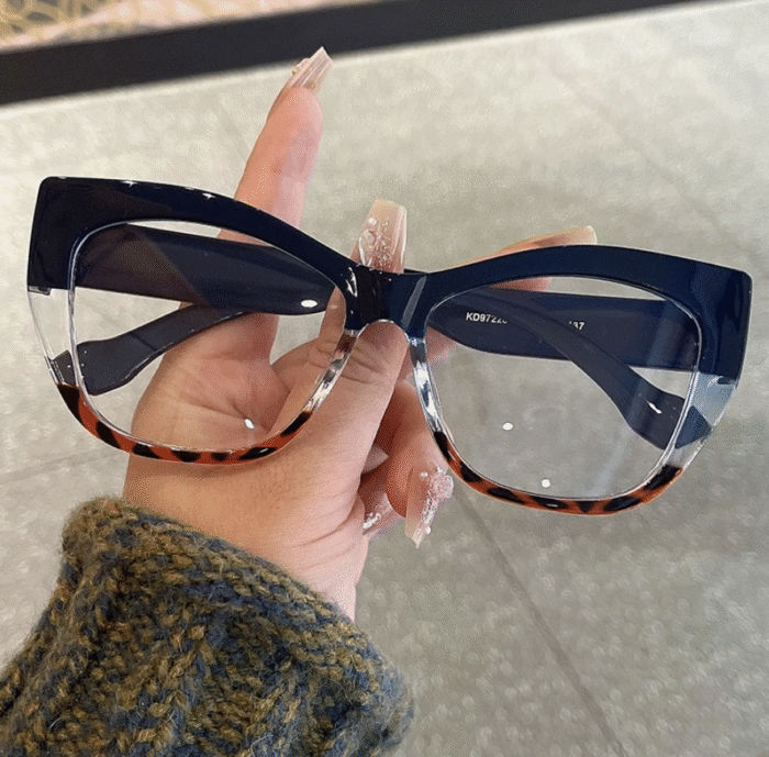 (FA160) Kacamata Anti Radiasi Blue Light Wanita Frame Butterfly Kacamata Fashion Wanita Gaya Korean Look - Gambar 7