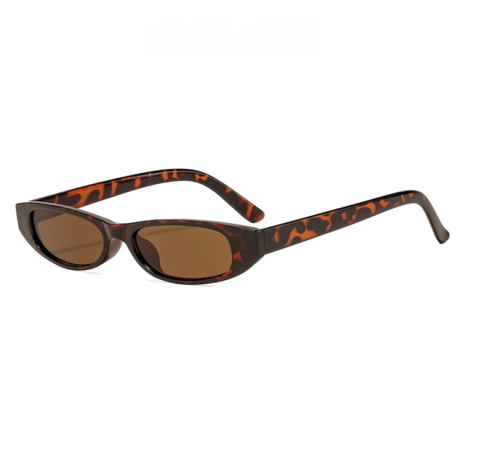 (FA164) Kacamata Stylish Korean Look dengan Lensa Transparan Warna Retro Vibes - Gambar 6
