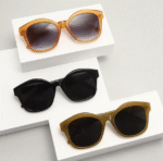 (FA169) Kacamata Hitam Fashion Stylish Korean Retro Style