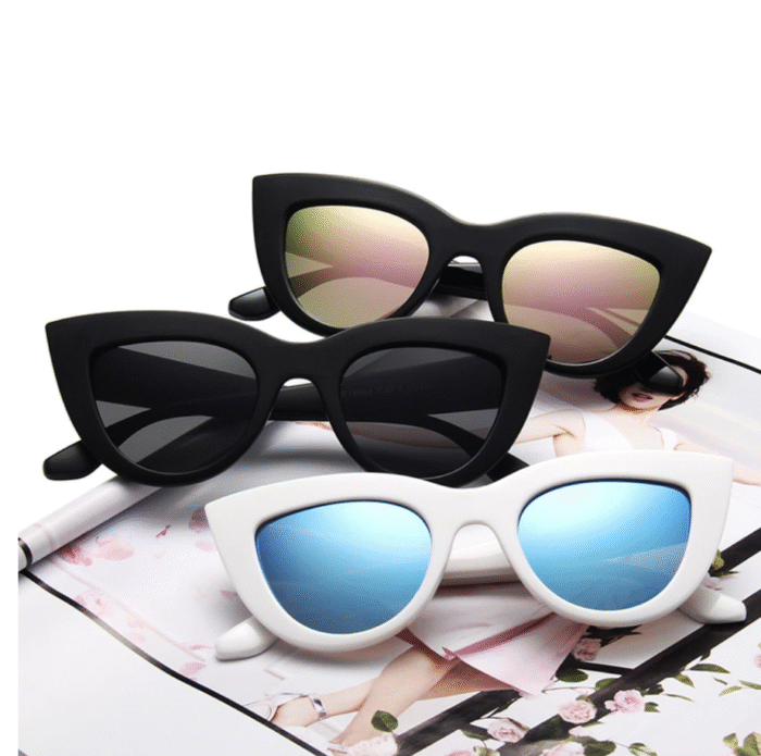 (FA173) Kacamata Cat Eye Fashion Gaya Chic & Elegan Kekinian - Gambar 1