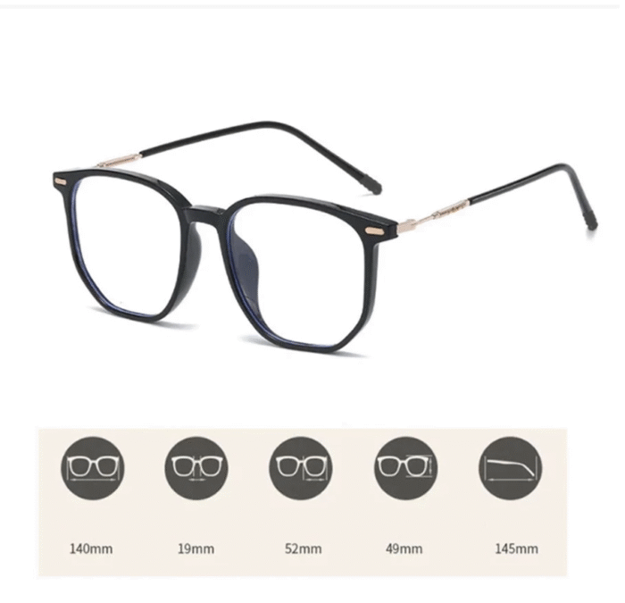 (PC174) Kacamata Photocromic Fashion Korea Anti Blue Light anti Radiasi Smartphone dan Laptop Model Cat Eye - Gambar 1