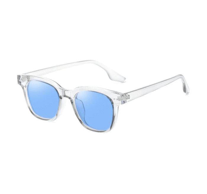 (FA175) Kacamata Wanita Pria Optik Anti Sunglass Dengan Fashion Sunglasses Kacamata Hitam Transparan Bening - Gambar 4
