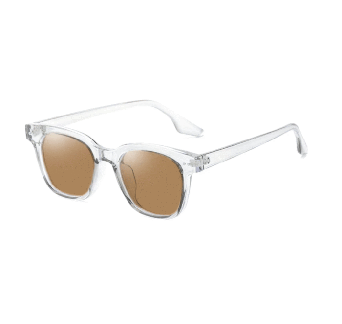 (FA175) Kacamata Wanita Pria Optik Anti Sunglass Dengan Fashion Sunglasses Kacamata Hitam Transparan Bening - Gambar 3