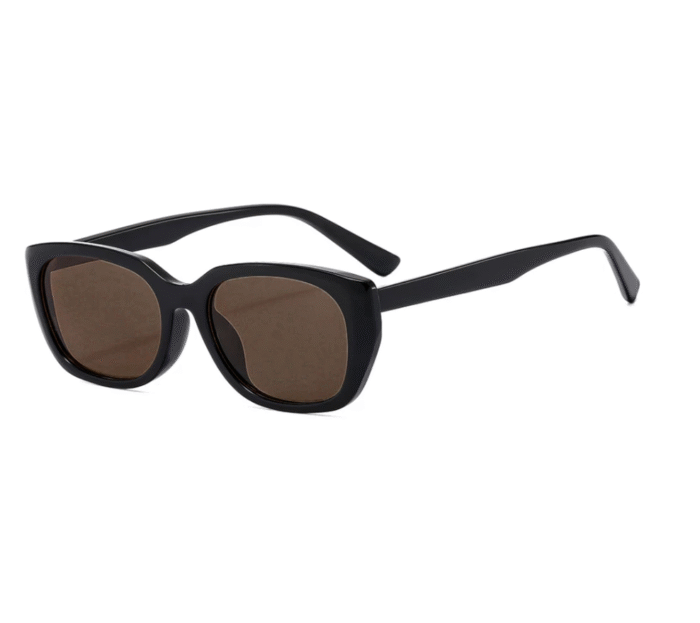(FA181) Kacamata Hitam Fashion Retro Uv Protection Sunglasses Gaya Casual Trendy - Gambar 1
