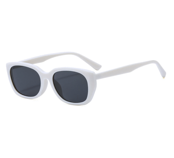 (FA181) Kacamata Hitam Fashion Retro Uv Protection Sunglasses Gaya Casual Trendy - Gambar 3