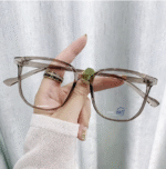 (060) Kacamata Minus Fashion Korea Retro Anti Blue Light anti Radiasi - Gambar 3