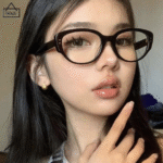 (073 PLUS) Kacamata Baca Lensa Plus Rabun Dekat, Kacamata Normal Gaya Pria Wanita Kacamata Trendy Model Terbaru - Gambar 2