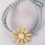 Ikat Rambut Bunga Daisy Gaya Untuk Wanita Aksesoris Rambut Fashion - Gambar 5