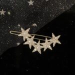 Jepit Rambut Wanita Geometris Klip Wanita Haircl - Gambar 2