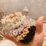 Ikat Rambut Wanita Gaya Full Mutiara Aksesoris Rambut Pearl Wanita