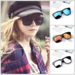 [BAYAR DI TEMPAT] Kacamata Hitam Wanita/Pria Small  - Sunglasses Candy Color