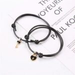 2pcs Gelang Tali Persahabatan Anyaman Krisan Bunga Matahari Fashion Wanita & Pria Adjustable Couple - Gambar 5