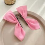 (2PCS) Set Jepit Rambut Pita / Jepit Rambut Karakter / Hairpin Pita Aksesoris Wanita - Gambar 4