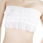 Bra Crop Kemben Renda Sexy Tanpa Tali  / Kemben Renda Tanpa Busa Untuk Wanita - Gambar 3