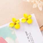 [COD] Anting Tusuk Motif Bunga Aksesoris Fashion Anting Wanita - Gambar 21
