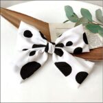 Jepit Rambut Pita Besar Polkadot Wanita Aksesoris Rambut Women Hairclip Fashion Accessories - Gambar 3