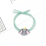 Ikat Rambut Karet Motif Gajah Fashion Wanita Gaya Korea Lucu Aksesoris Rambut Import - Gambar 6