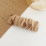 Jepit Rambut Wanita Model Kerut Polkadot Lucu Terbaru - Gambar 5