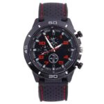 Jam Tangan Pria Sport Chrono Fashion Quartz Men Silikon Analog Watch / Jam Tangan Pria Sport - Gambar 2