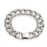 L&A - Gelang Rantai Stainless Steel Anti Karat Gelang Tangan Unisex Pria Wanita Chain Bracelet Fashion - Gambar 3