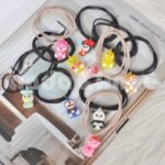 L&A Ikat Rambut Wanita Karakter Kartun Doraemon Aksesoris Kunciran Rambut Elastis