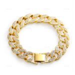 L&A - Gelang Rantai Stainless Steel Anti Karat Gelang Tangan Unisex Pria Wanita Chain Bracelet Fashion - Gambar 2