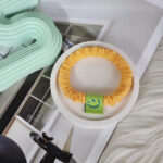 L&A Ikat Rambut Wanita Motif Smile Kunciran Rambut Candy Color Hair Tie Aksesoris - Gambar 2