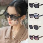 L&A Kacamata Hitam Kotak Wanita Terbaru CD Sunglasess Aksesoris Fashion Fashionable