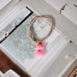 L&A Ikat Rambut Wanita Karakter Kartun Doraemon Aksesoris Kunciran Rambut Elastis - Gambar 4