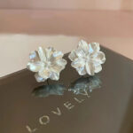 [COD] Anting Tusuk Motif Bunga Aksesoris Fashion Anting Wanita - Gambar 6