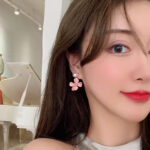 [COD] Anting Tusuk Motif Bunga Aksesoris Fashion Anting Wanita - Gambar 4