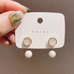 [COD] Anting Tusuk Motif Bunga Aksesoris Fashion Anting Wanita - Gambar 15