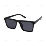 L&A Kacamata Hitam Persegi Anti Sinar UV400 Kacamata Wanita Frame Tebal Style Trendy - Gambar 2