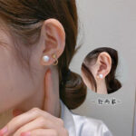 [COD] Anting Tusuk Motif Bunga Aksesoris Fashion Anting Wanita - Gambar 7