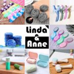 L&A - Perlengkapan Perawatan Rumah Sikat Cuci Piring / Spons Mandi / Penggosok Kaki / Tempat Sabun