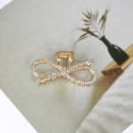 Jepit Rambut Wanita Jedai Mutiara Gaya Jepitan Mutiara Wanita Murah Jedai Besi Wanita - Gambar 2