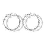 Anting Gantung Panjang Desain Bunga Hias Rumbai Gaya  Elegan untuk Wanita - Gambar 5