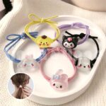 L&A Ikat Rambut Cinnamoroll Kuncir Rambut Elastis Karet Gelang Sanrio Hair Rope