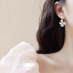 [COD] Anting Tusuk Motif Bunga Aksesoris Fashion Anting Wanita - Gambar 5