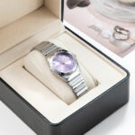 L&A Jam Tangan Wanita Rantai Stainless Steel Jam Tangan Analog Mewah Simple Elegan - Gambar 2