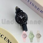L&A Jam Tangan Wanita Remaja Pastel Color Mickey Dial Series Analog Watch For Daily