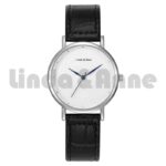 Jam Tangan Pria Fashion Automatic Strap Pu Leather Vintage Casual Anti Air /Jam Tangan Couple/Wanita - Gambar 2