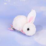 Jepit Rambut Kelinci Rabbit Hair Accessories - Jepit Rambut Versi Klip Untuk Anak Perempuan - Gambar 3